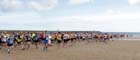 Start of the Pier to Pier Race, South Shields to Roker, Sunderland.